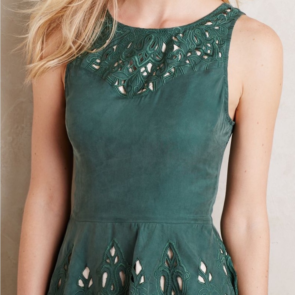 Anthropologie Arboreto Peplum Top